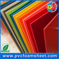 Folha da espuma do PVC do fabricante 1-5mm de Shanghai para o material de impresso da tela